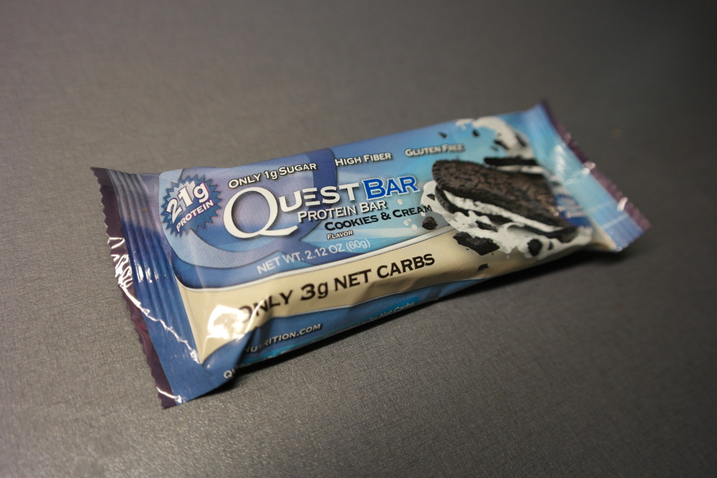 Questbar Cookies and Cream