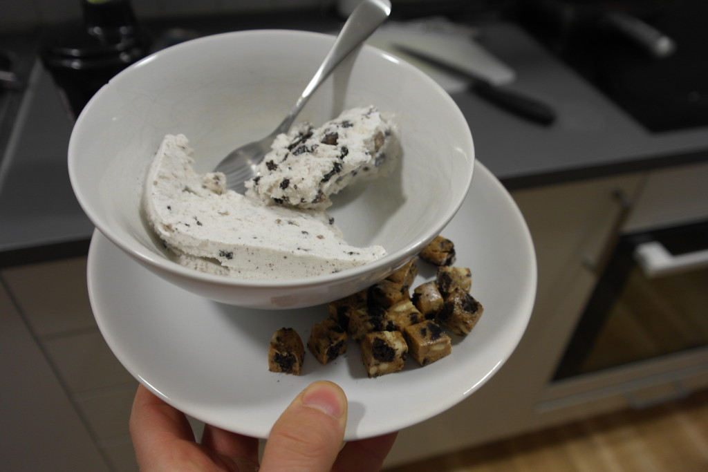 cookies and cream gb-glass + questbar