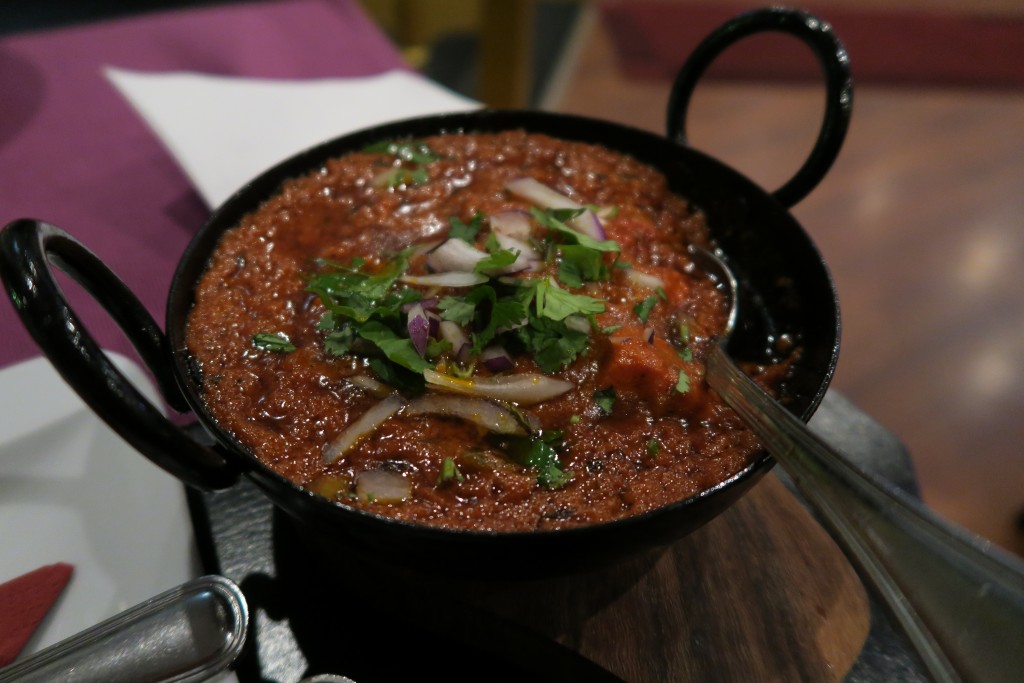 Bild jag tog med kameran på en Indisk restaurang, supergod mat!!